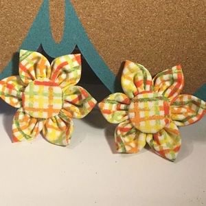 Handmade hair holders multi colors